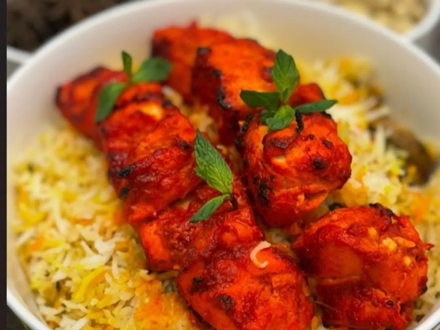 دجاج تندوري بوتي مع رز