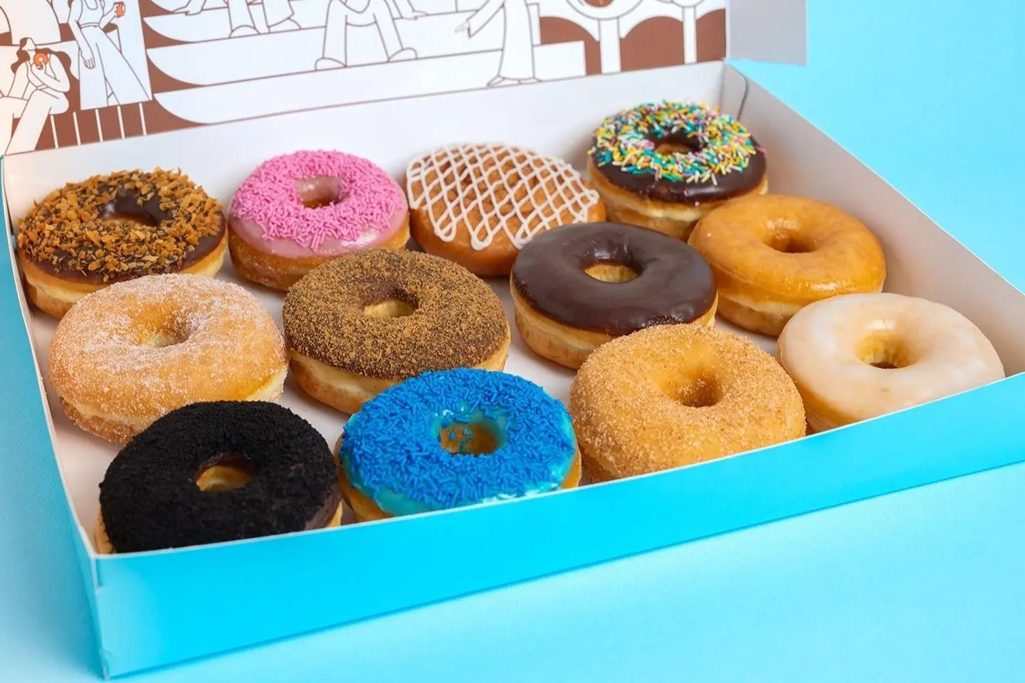 12piece Donut Box