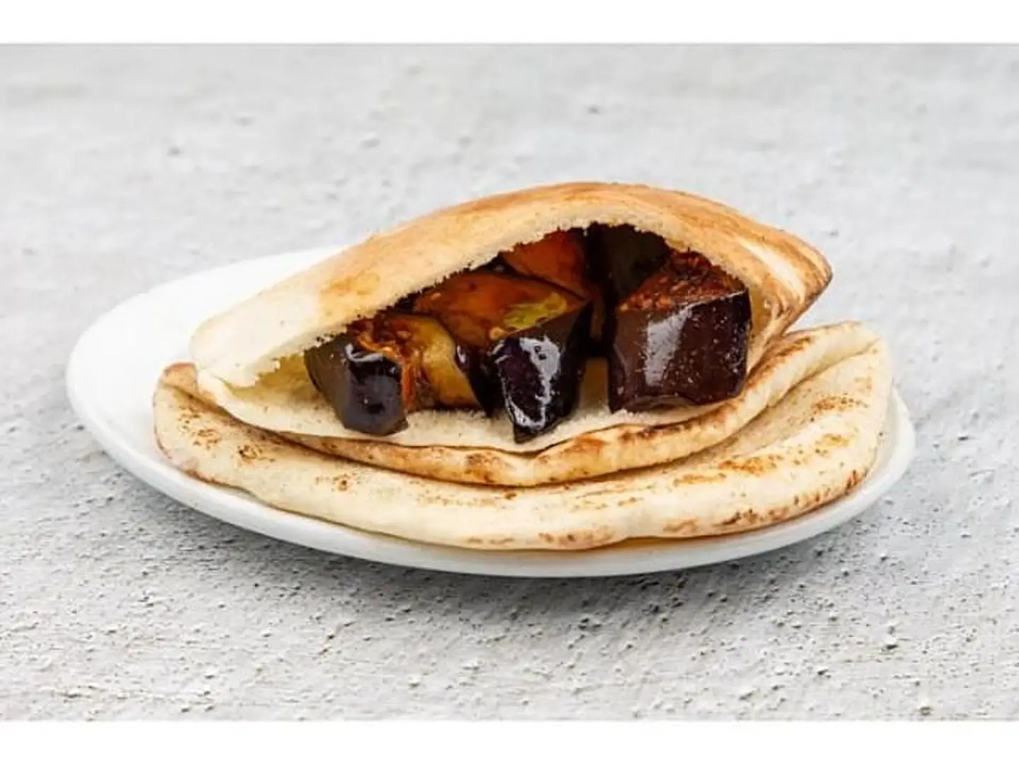 Fried Eggplant Sandwich