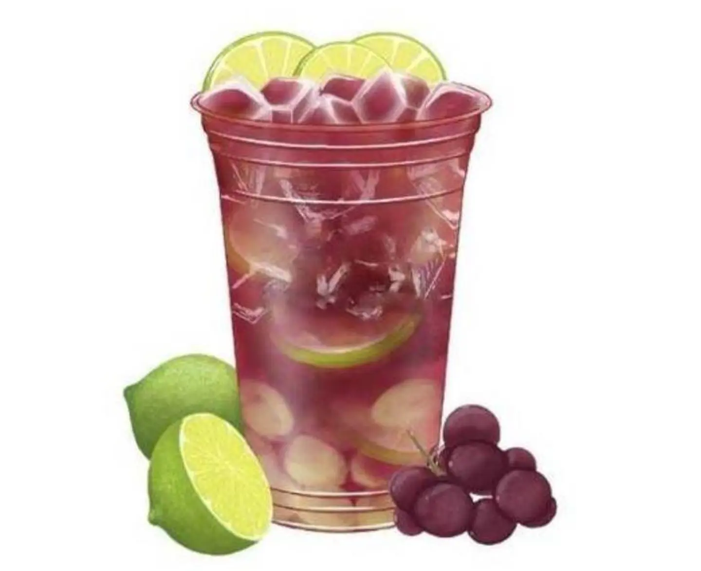 شاي الليمون بالعنب