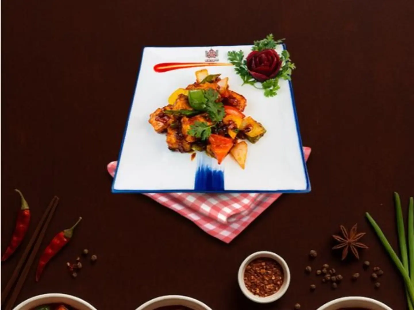 بانير مع فلفل بارد