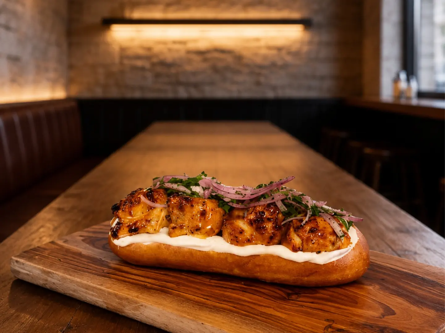 Shish Taouk Sandwich