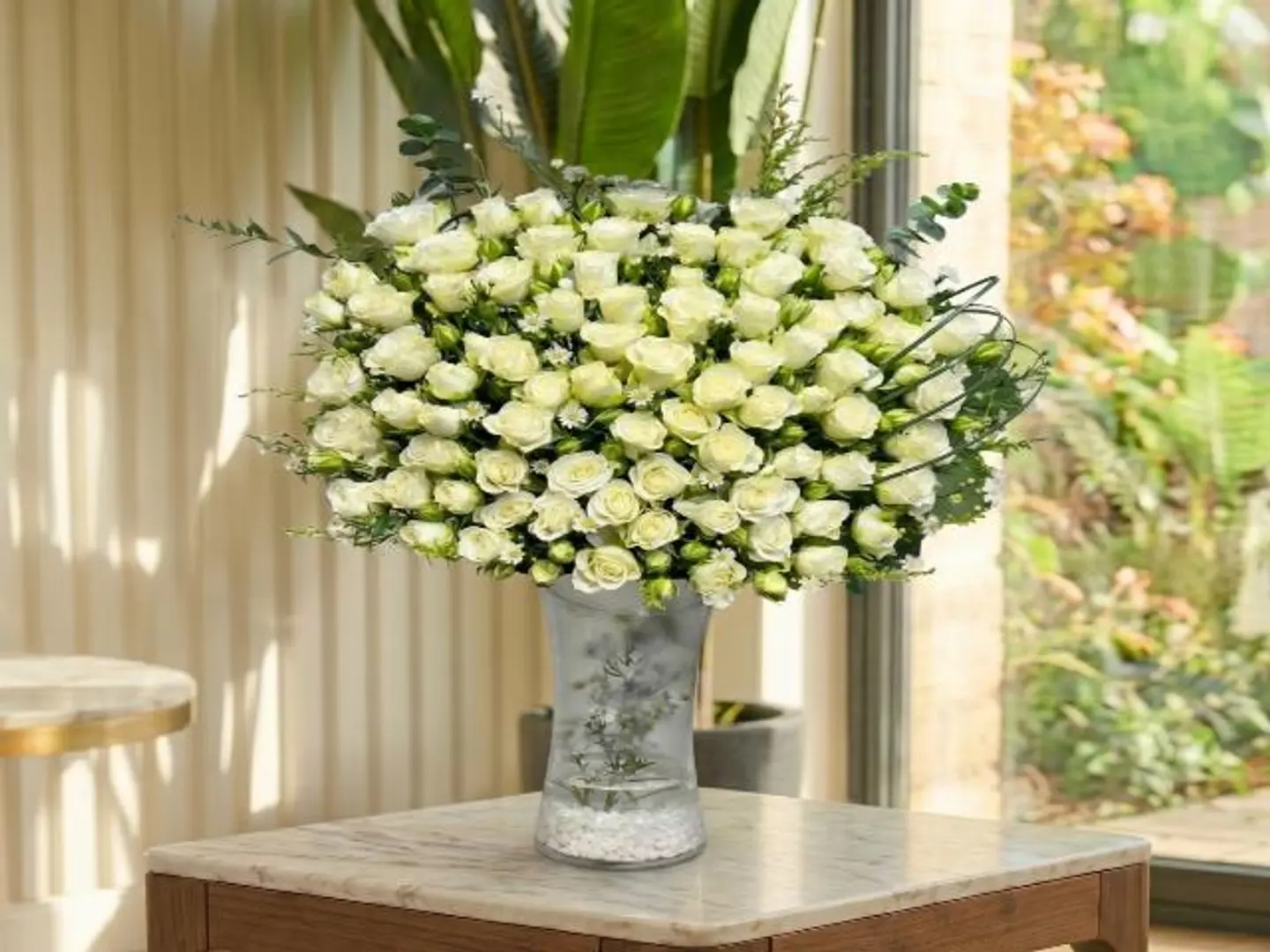 White Serenity Vase