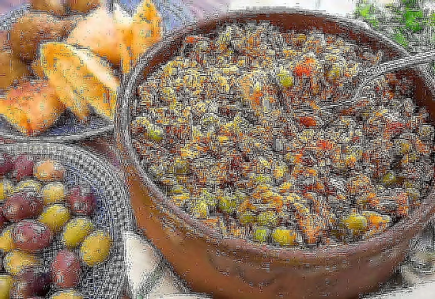 Orzo With Meat Tagine
