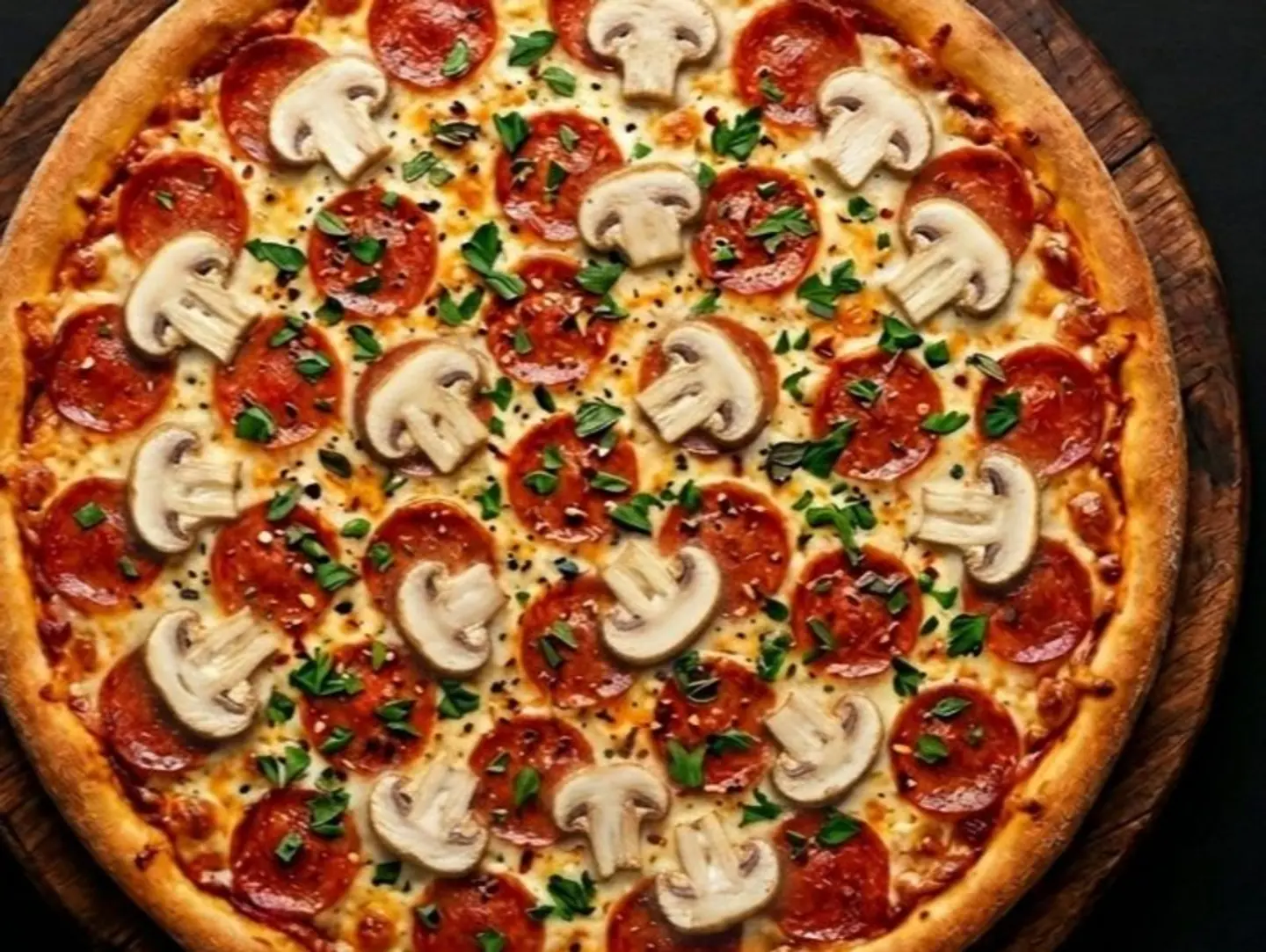 Peperoni With Mushroom