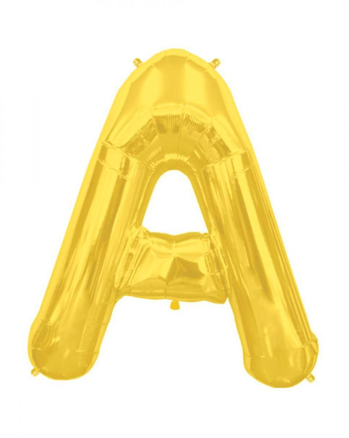 Golden Letter A Balloon