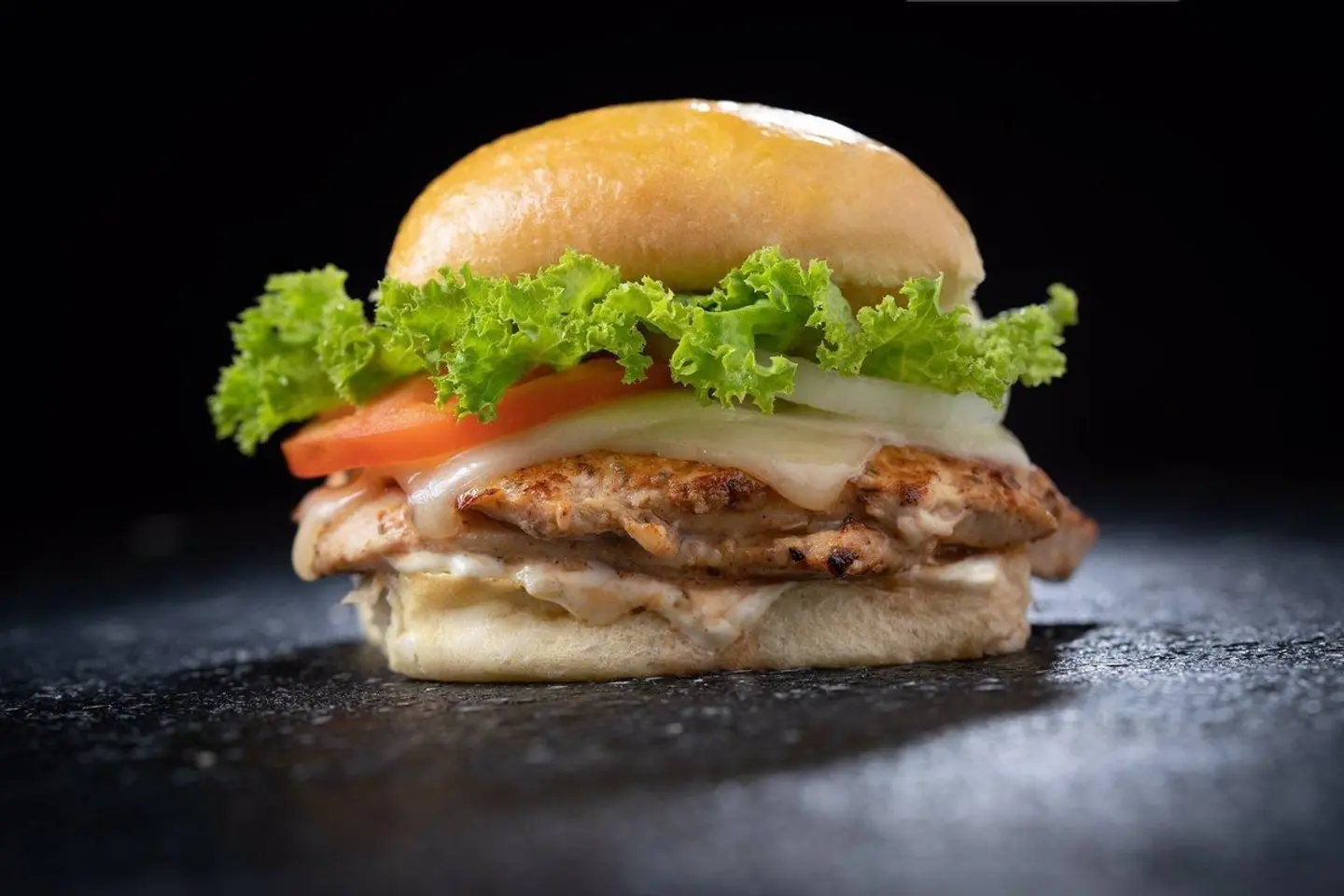Grilled Chicken Burger Sandwich