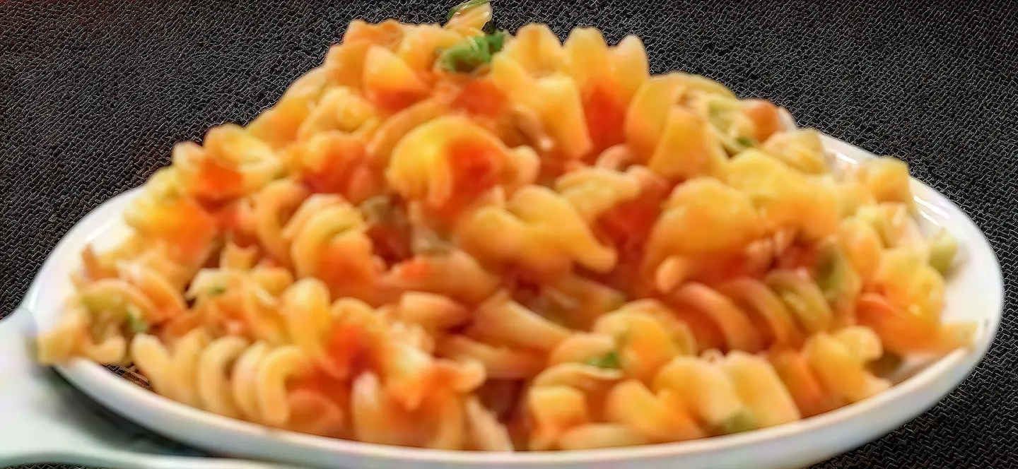 وجبة باستا للأطفال