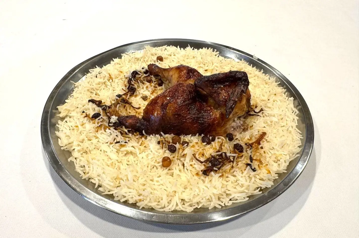 Half A Grilled Chicken With Pishawari Rice