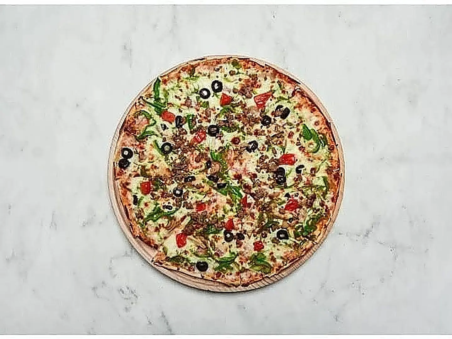 Ground Beef Pizza