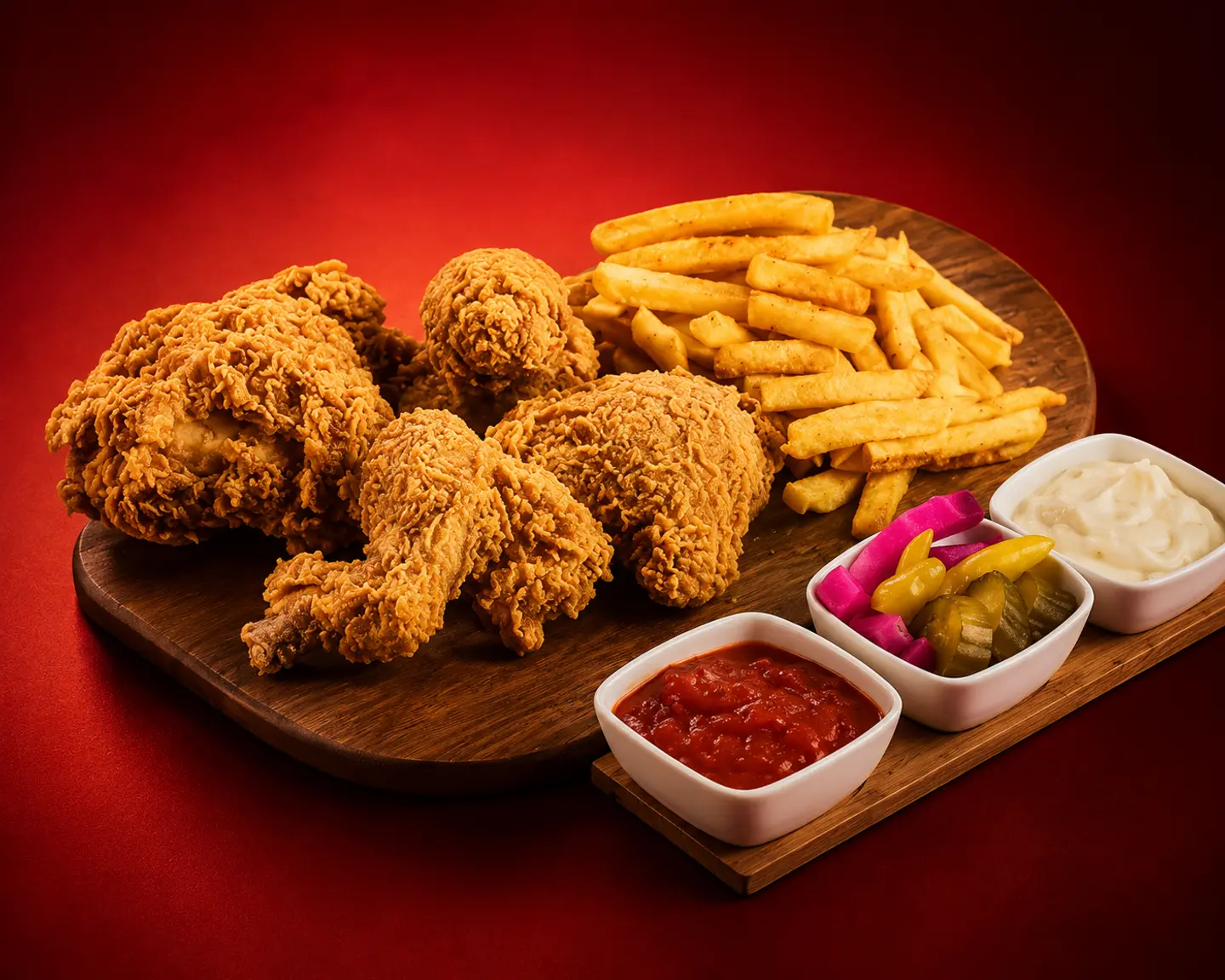 Fresh Broasted Chicken 4 Pieces