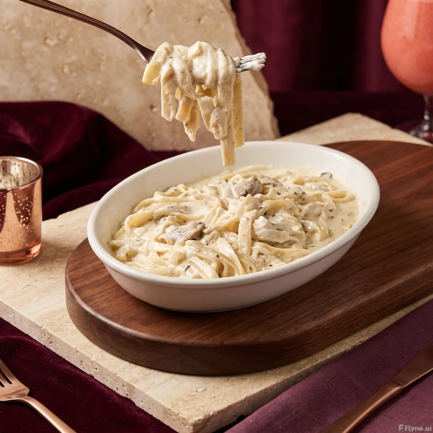 Chicken Fettuccine Alfredo