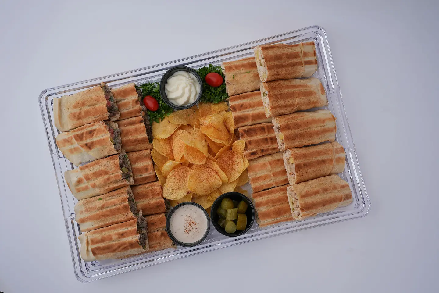 صينية خليك شرقي شاورما