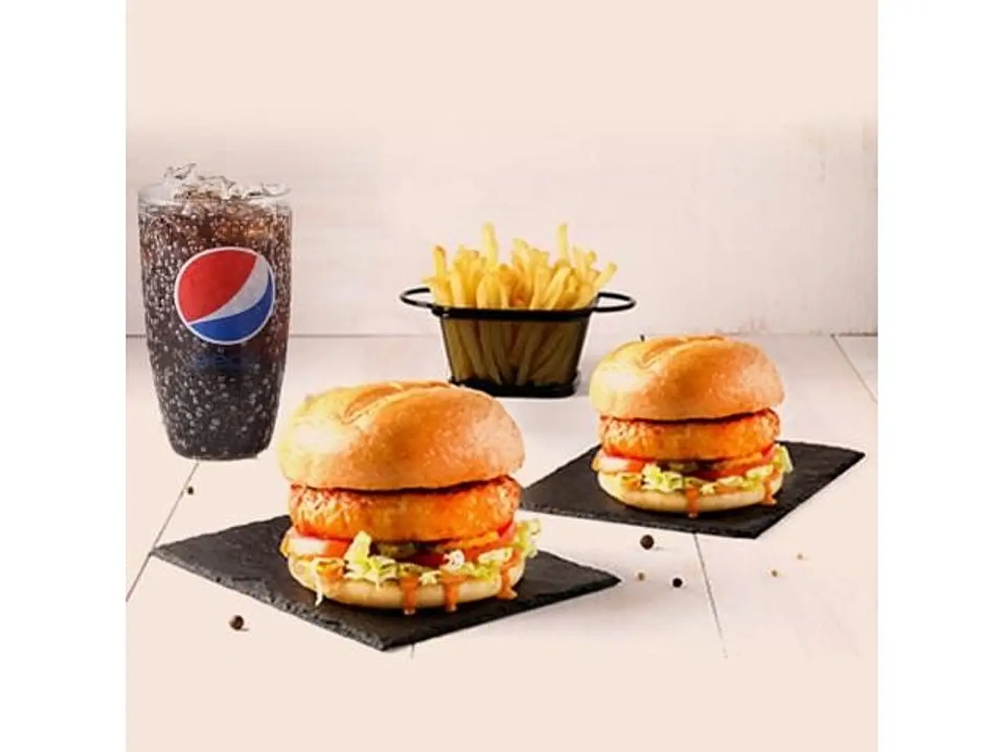 وجبه برجر دجاج