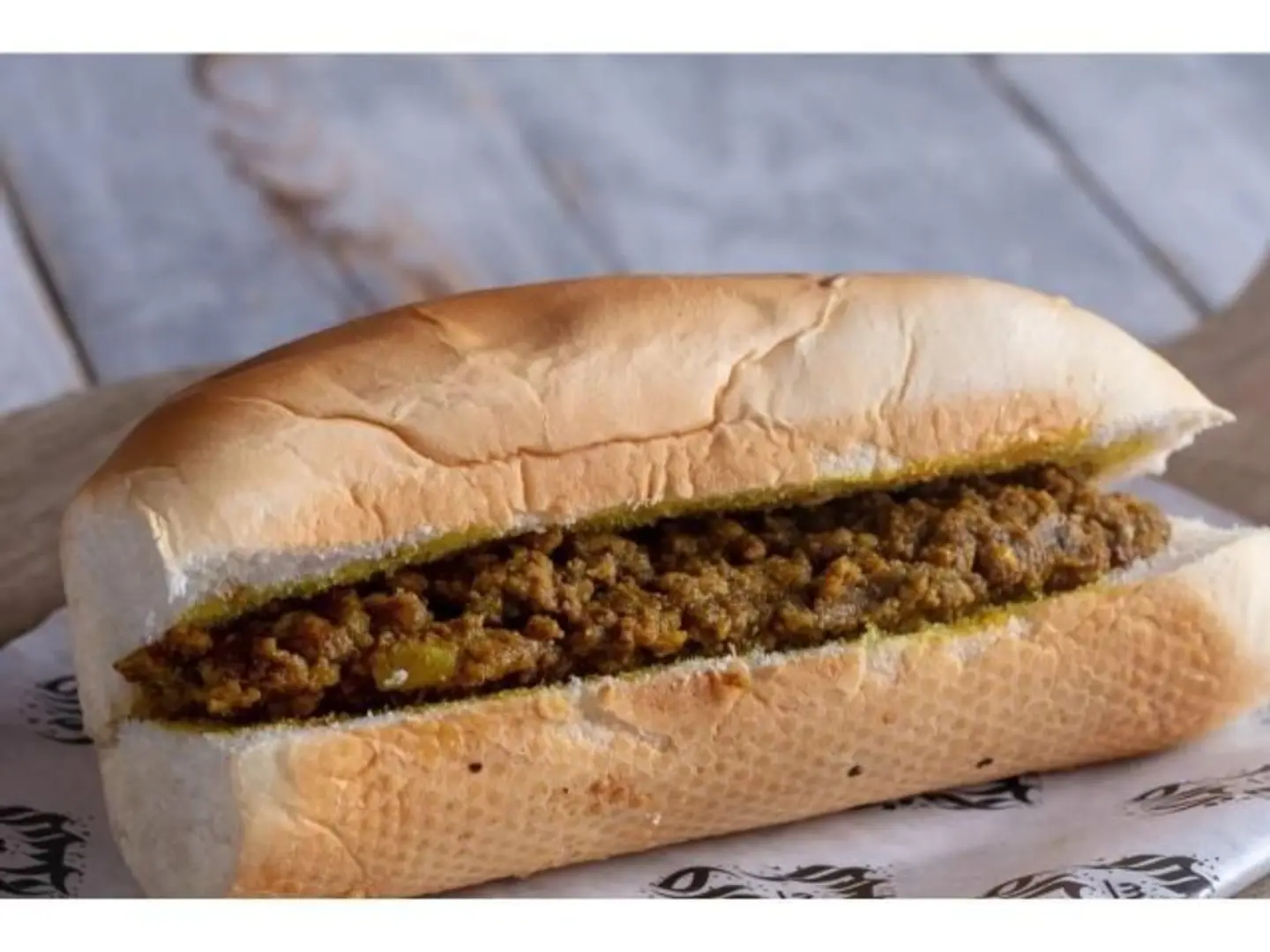 لحم مفروم جبن سائل