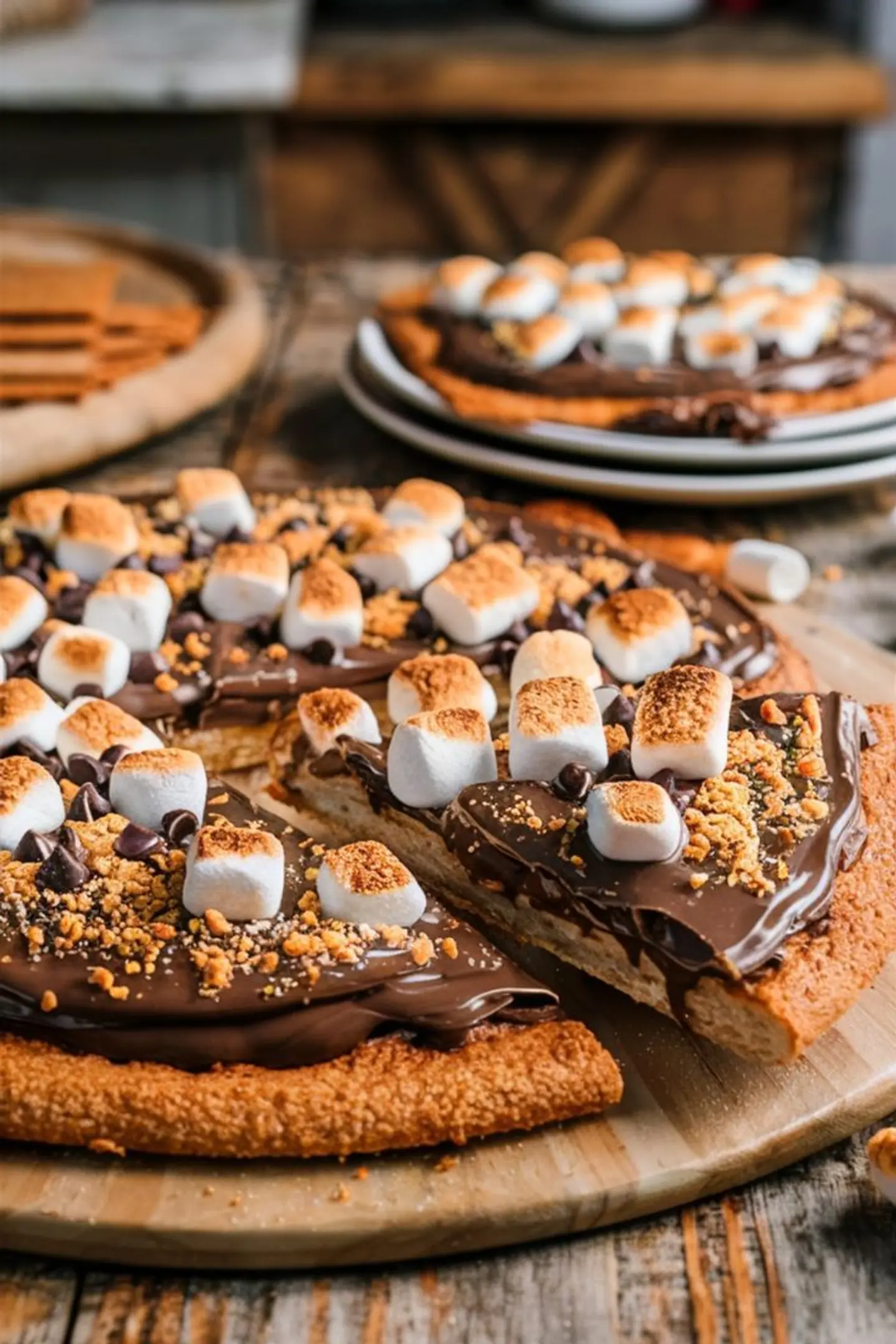 بيتزا نوتيلا - وسط