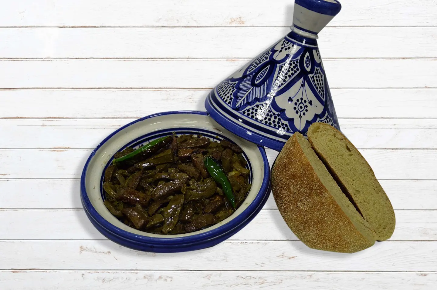 Moroccan Style Liver Tagine