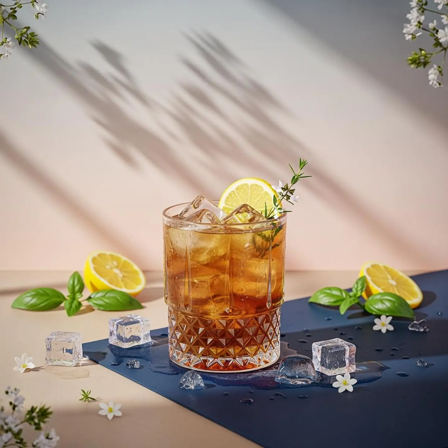 Iced Basil Tea