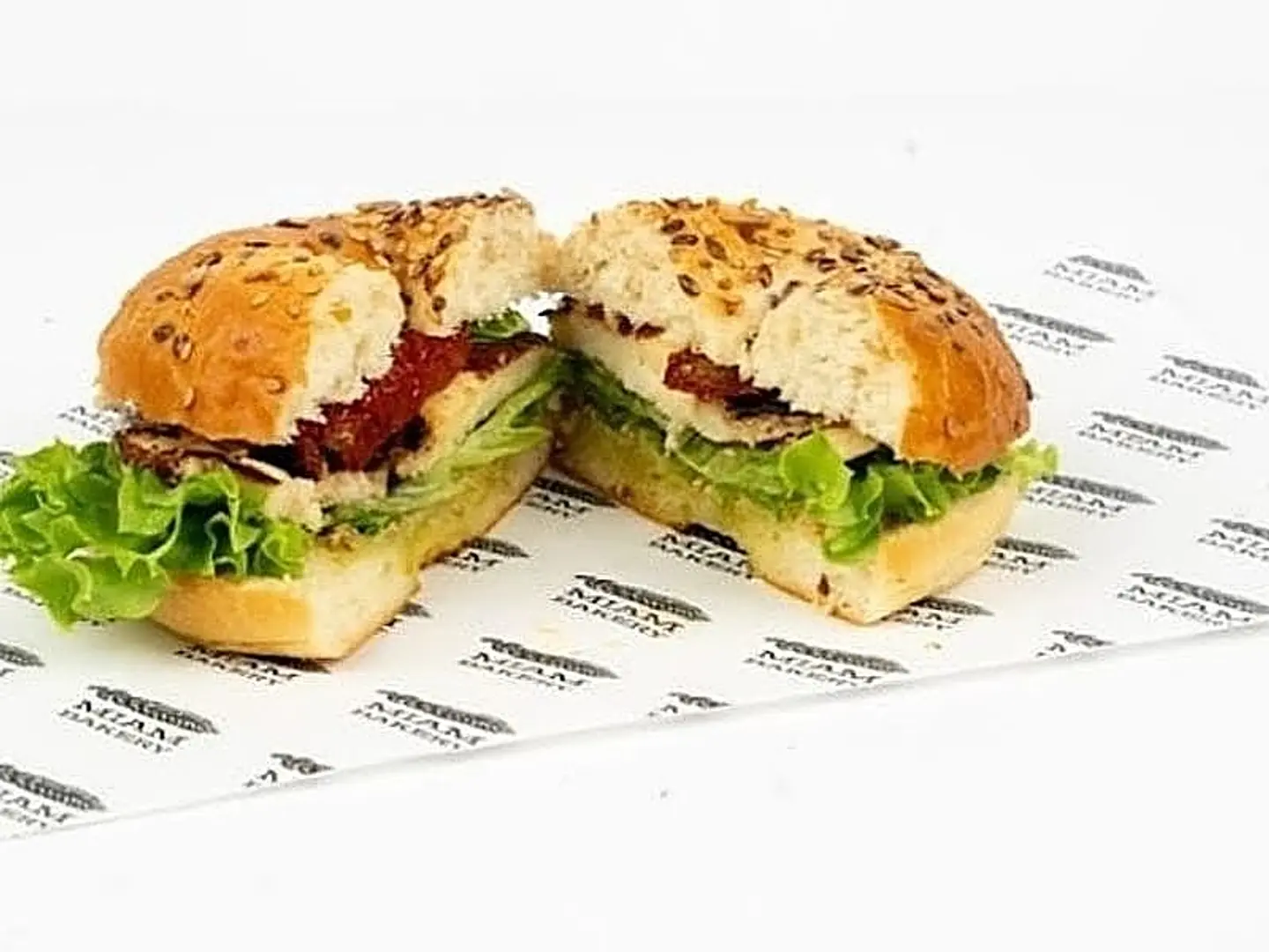 Halloum With Multigrain Bagel Bread