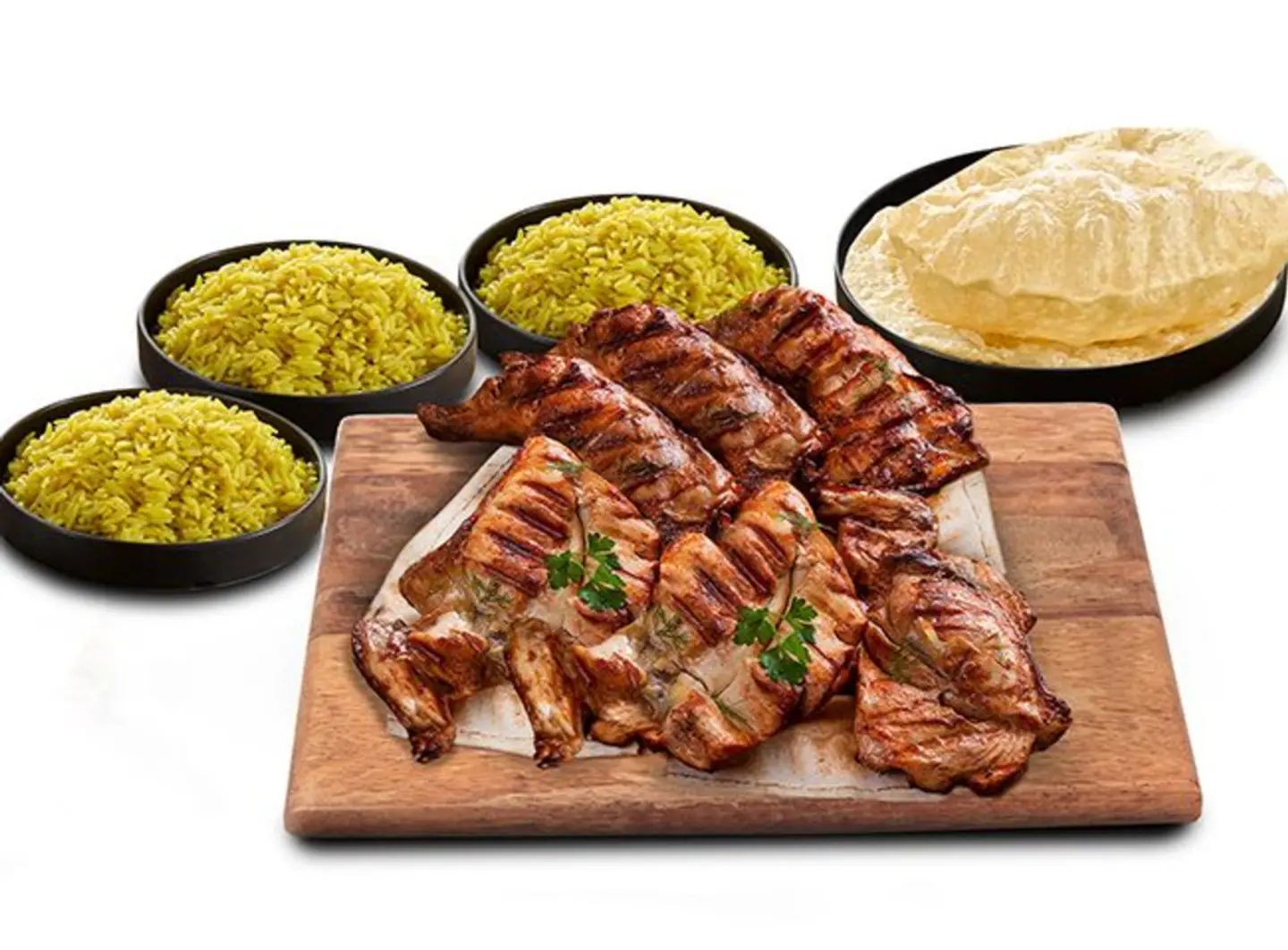 وجبة دجاج تكا العائلية حار 6 قطع