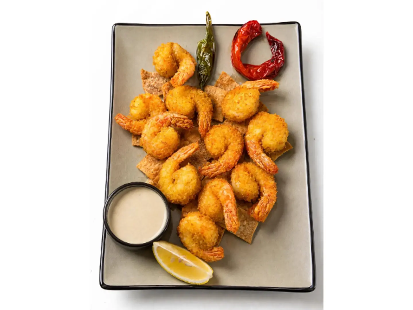 Fried And Grilled Shrimp