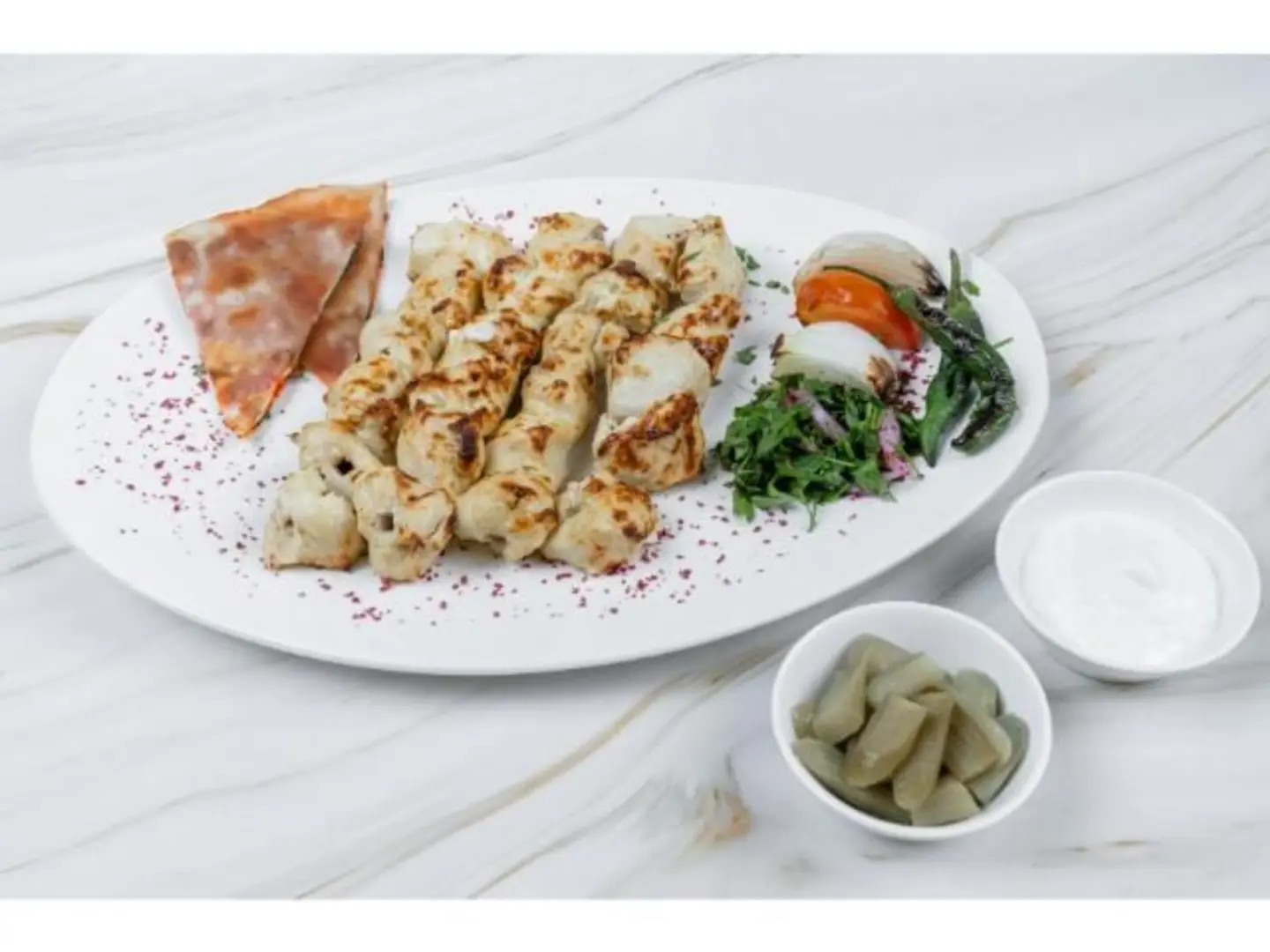 شيش طاوق دجاج مشوي ابيض 1 كيلو