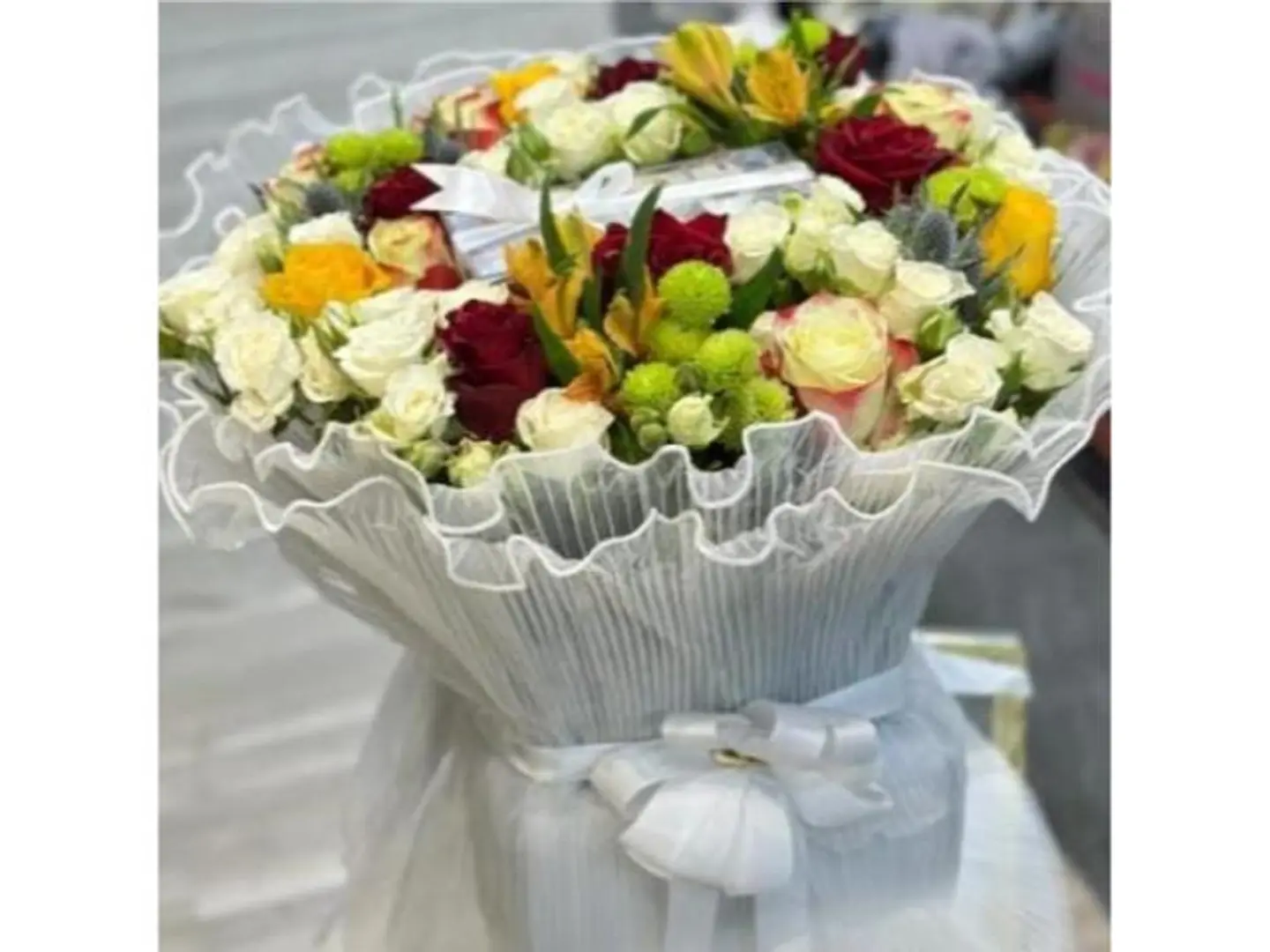 Mixed Flower With Xl Base