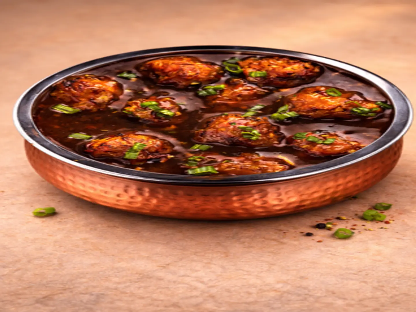 Chicken Manchurian Dry Semi Gravy