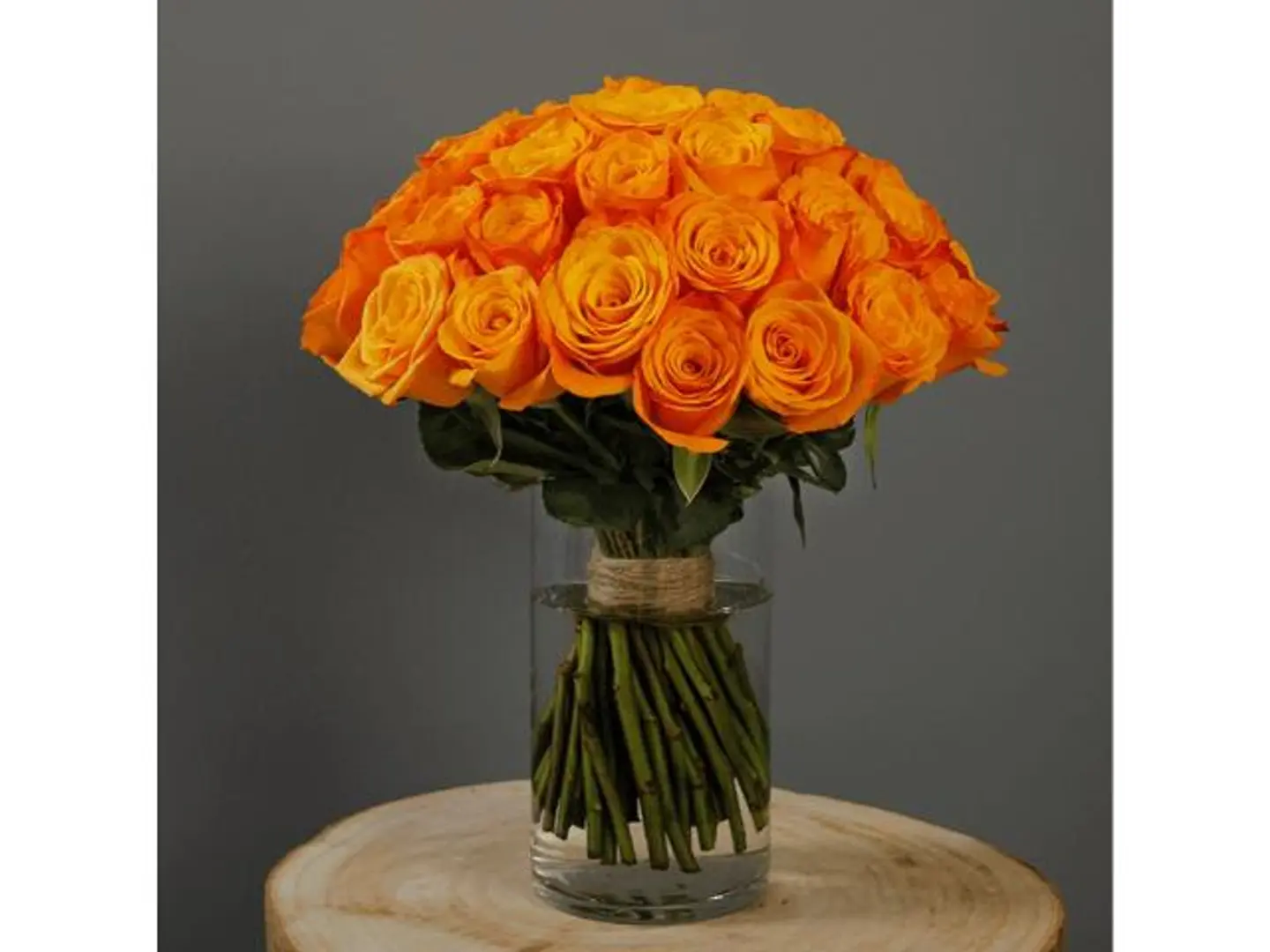Orange Vase