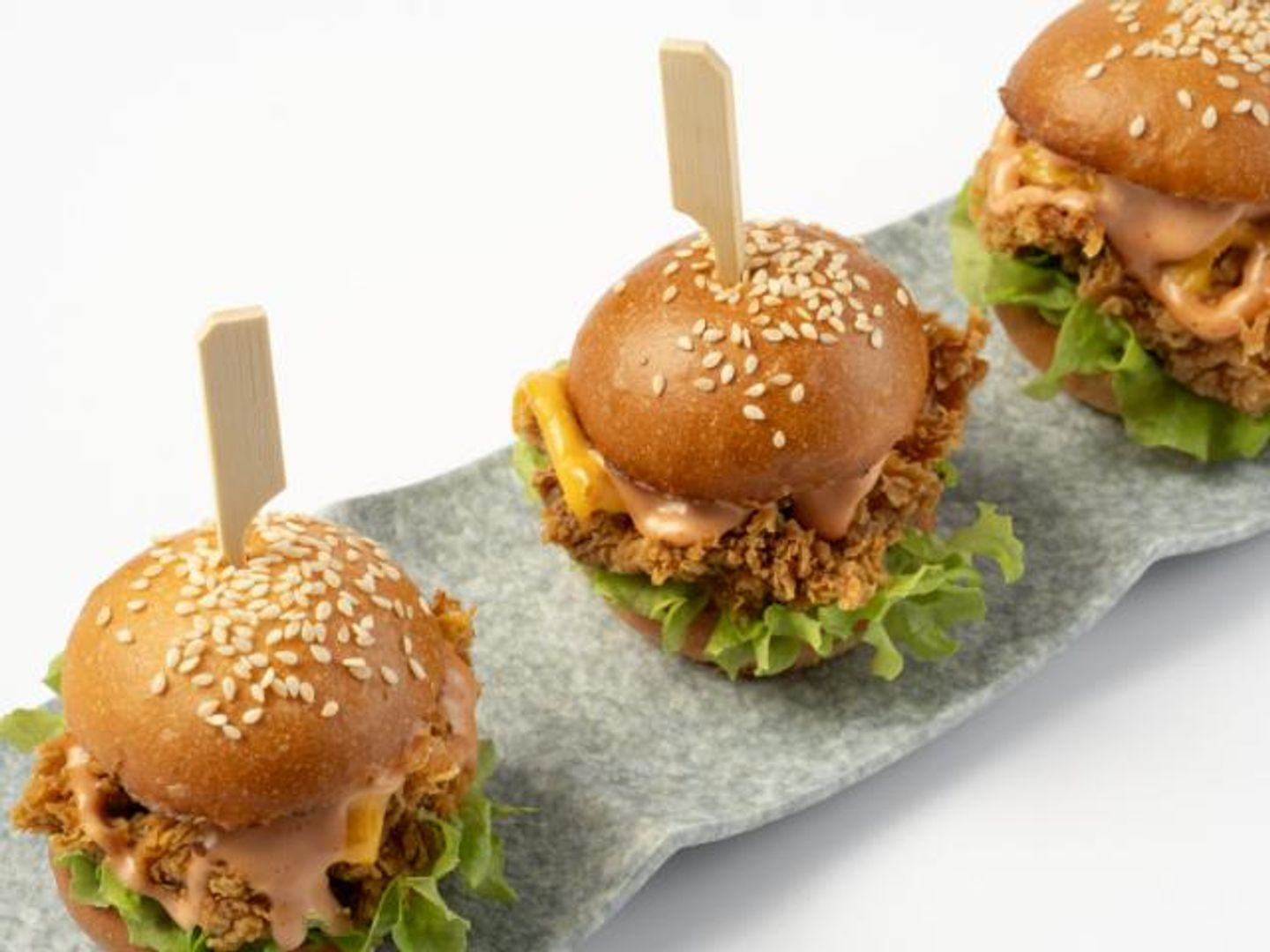 سلايدرز الدجاج