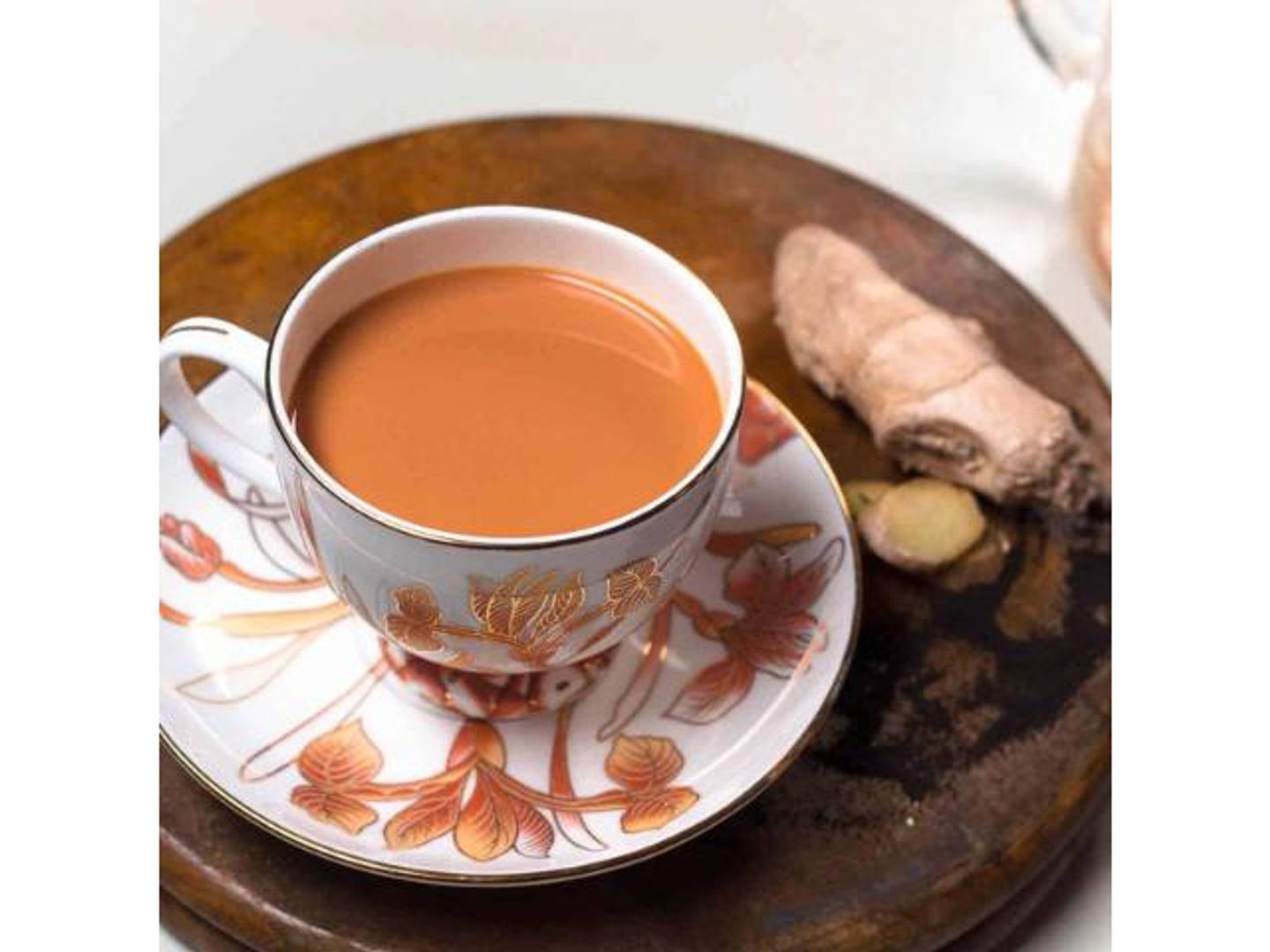 Milk Tea With Ginger
