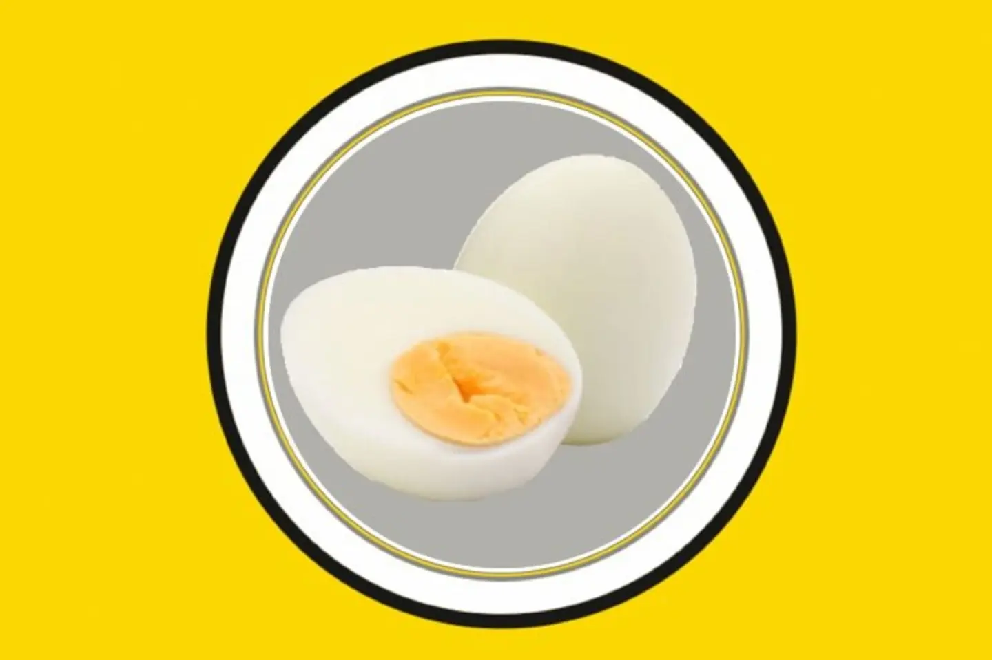 البيض المسلوق