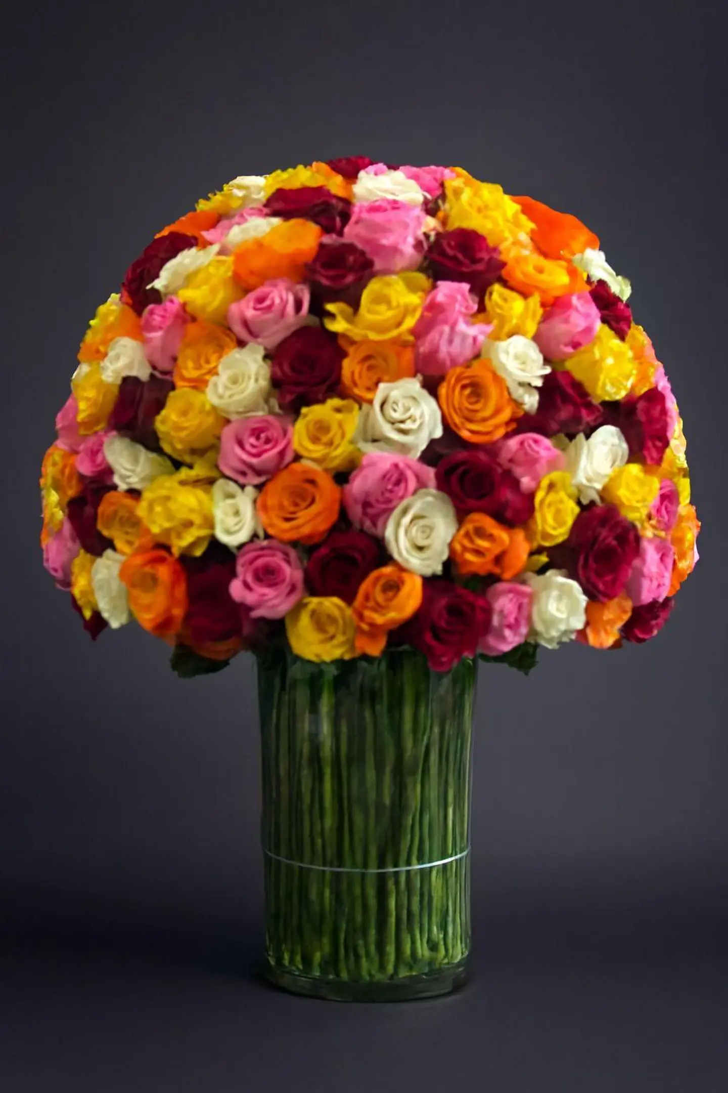 100 Roses Mix Bouqet