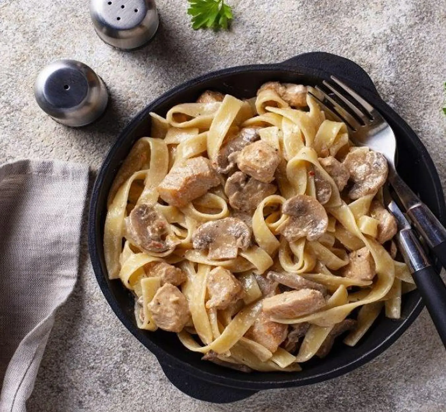 Meat Fettuccine