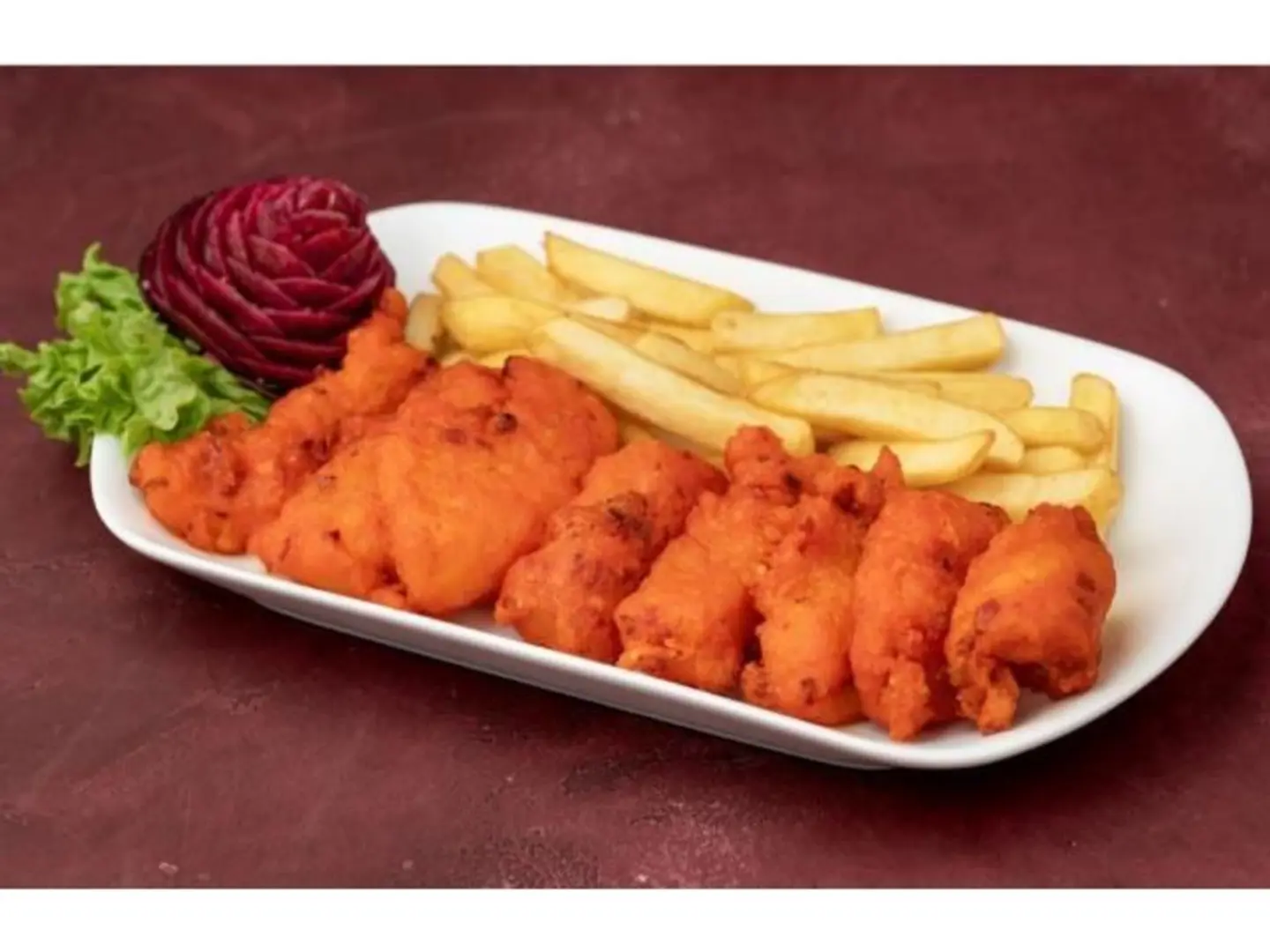 Lahori Fried Fish With Fries