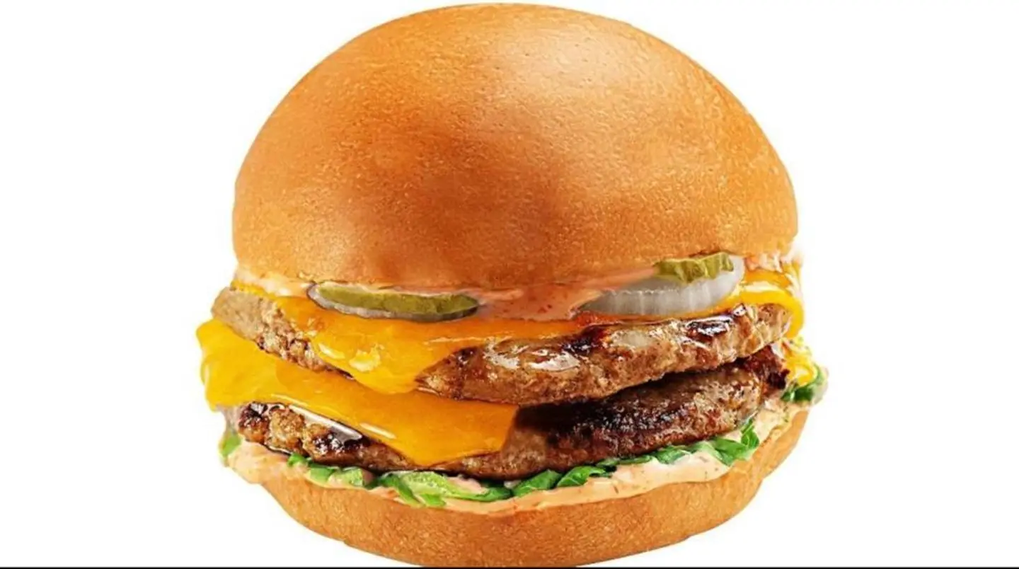 Double Smach Beef Burger