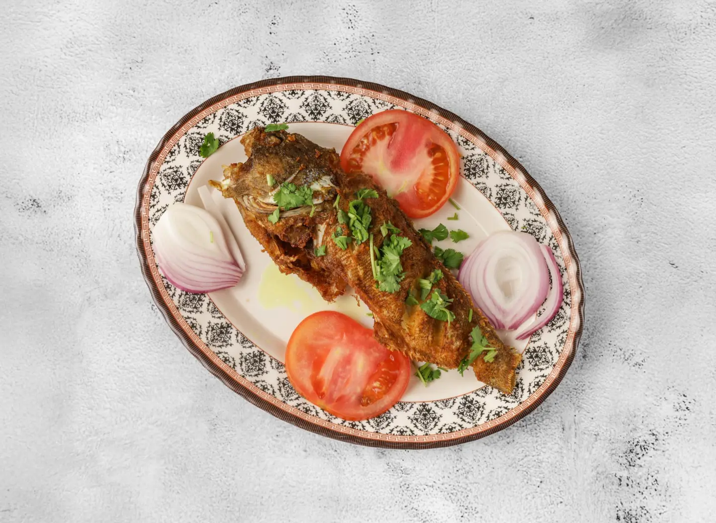Fried Fish Dish