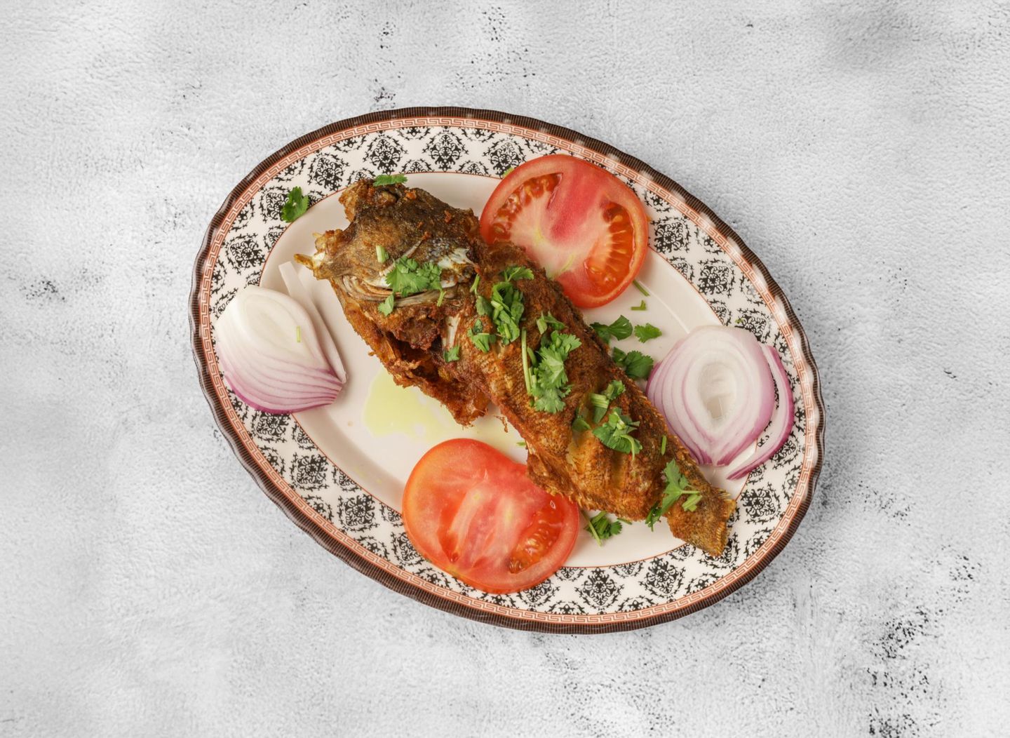 Fried Fish Dish