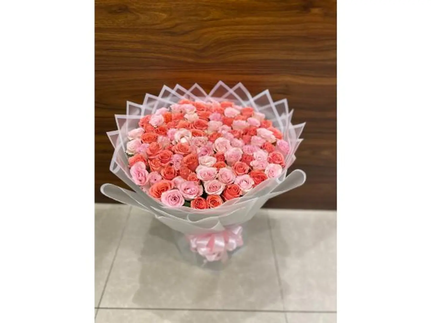 باقه وردي كبيره