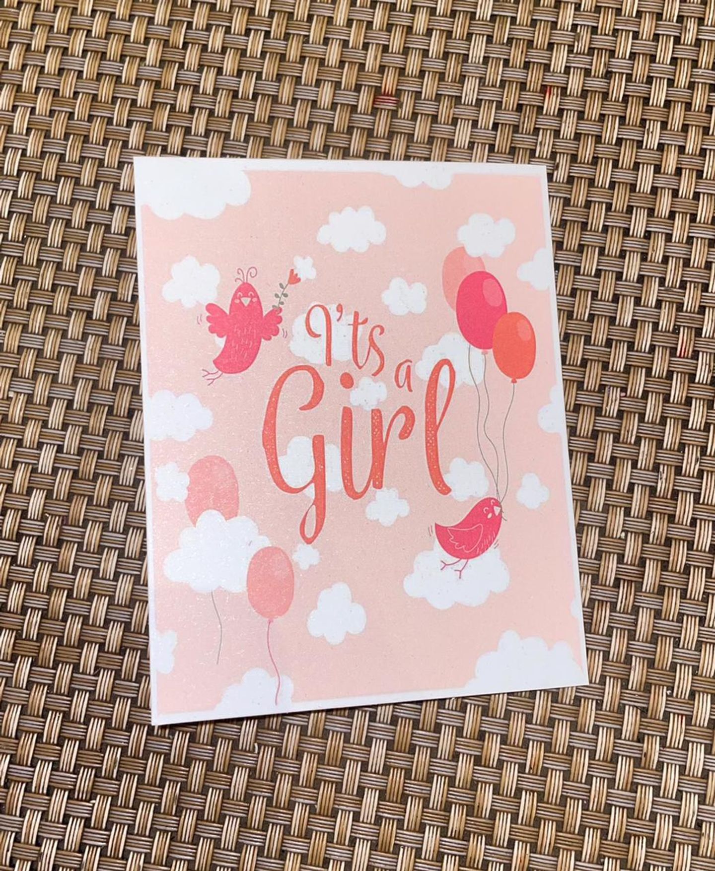 Baby Girl Card 1