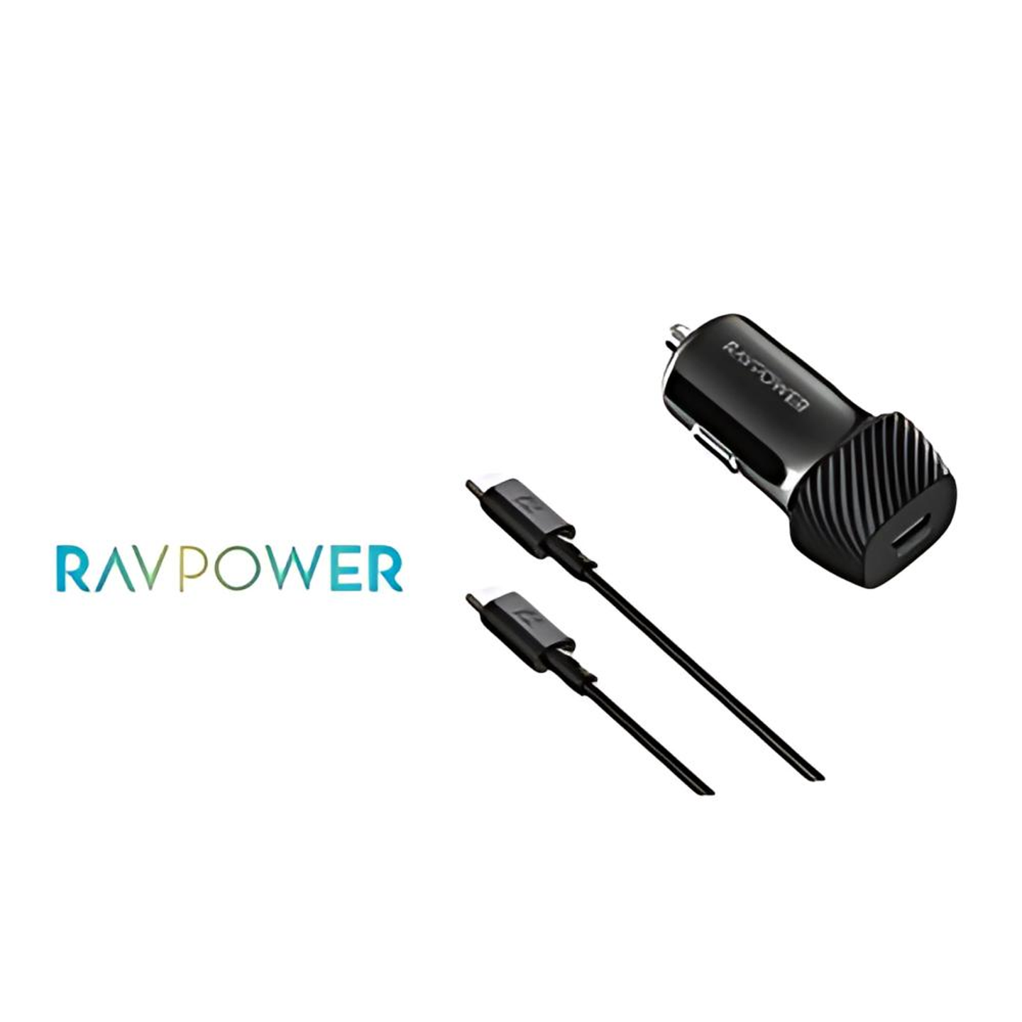 Rav Power Car 20 W Usb C + Cable