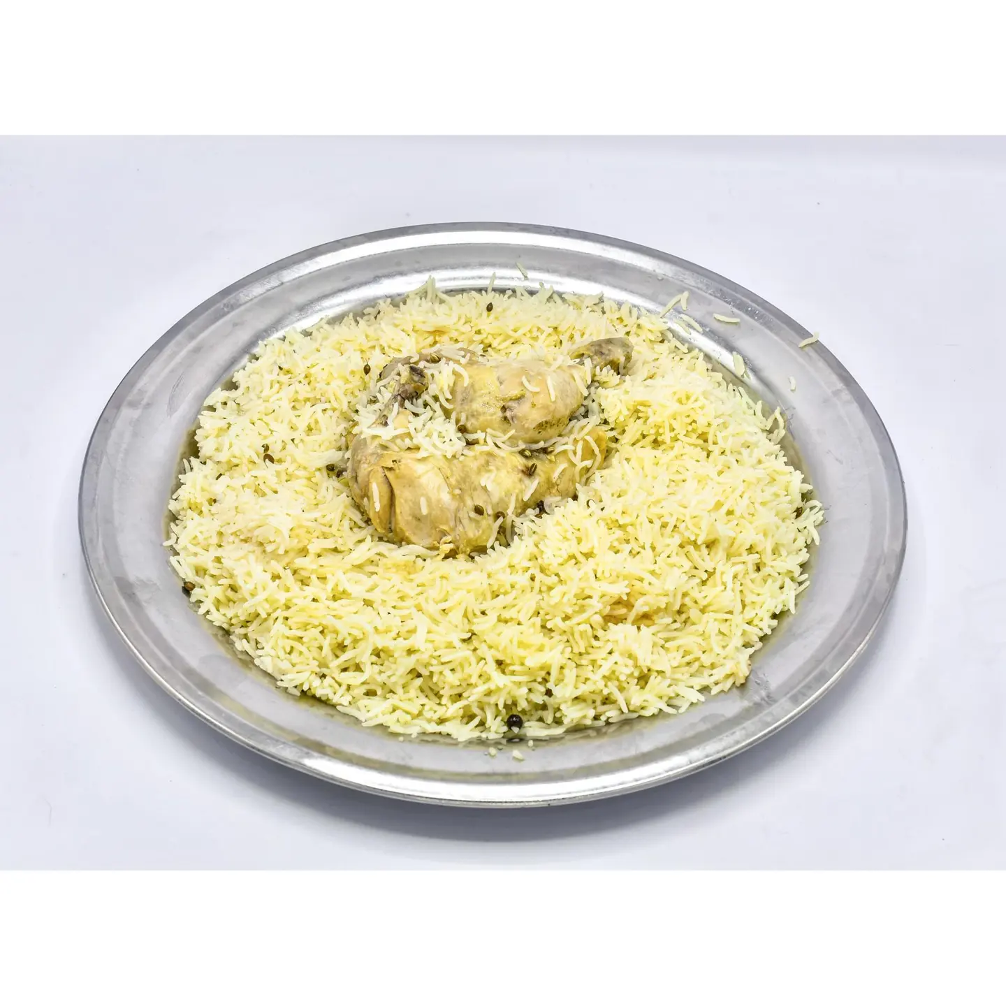 نصف حبة دجاج كبسه