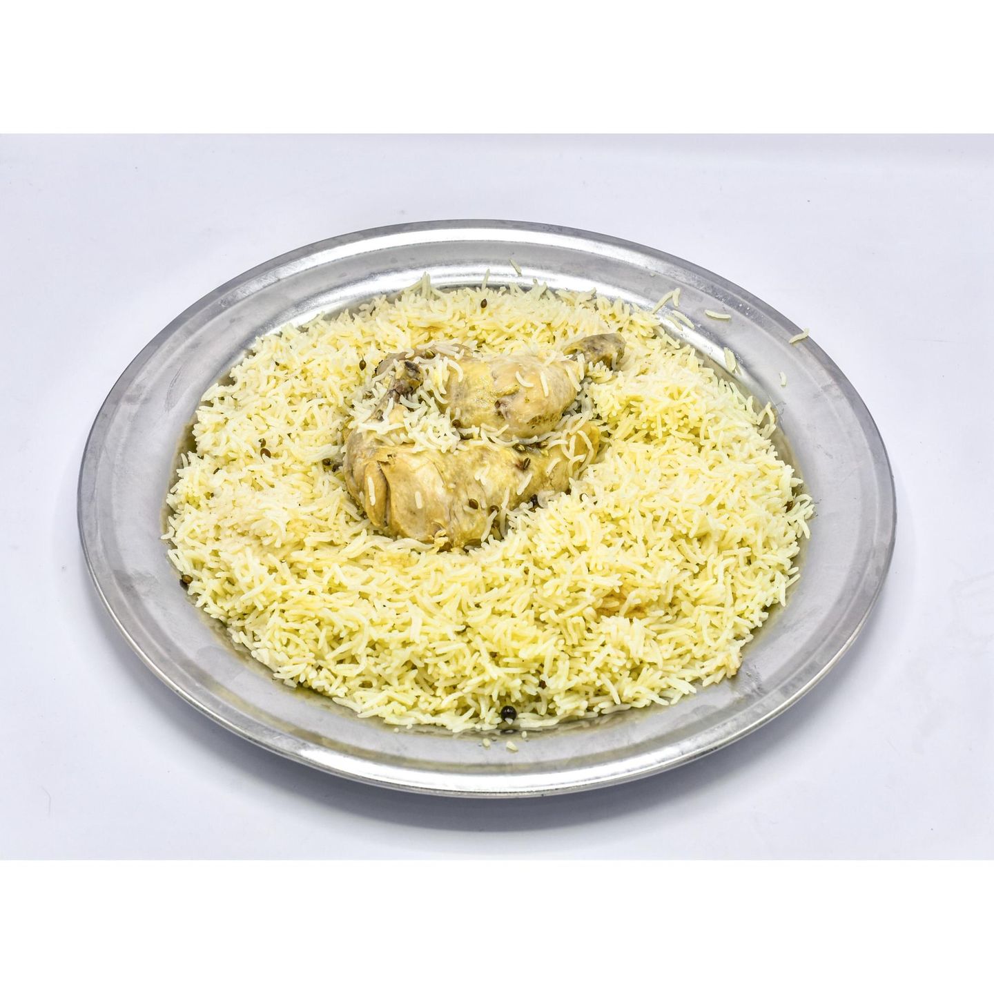 نصف حبة دجاج كبسه