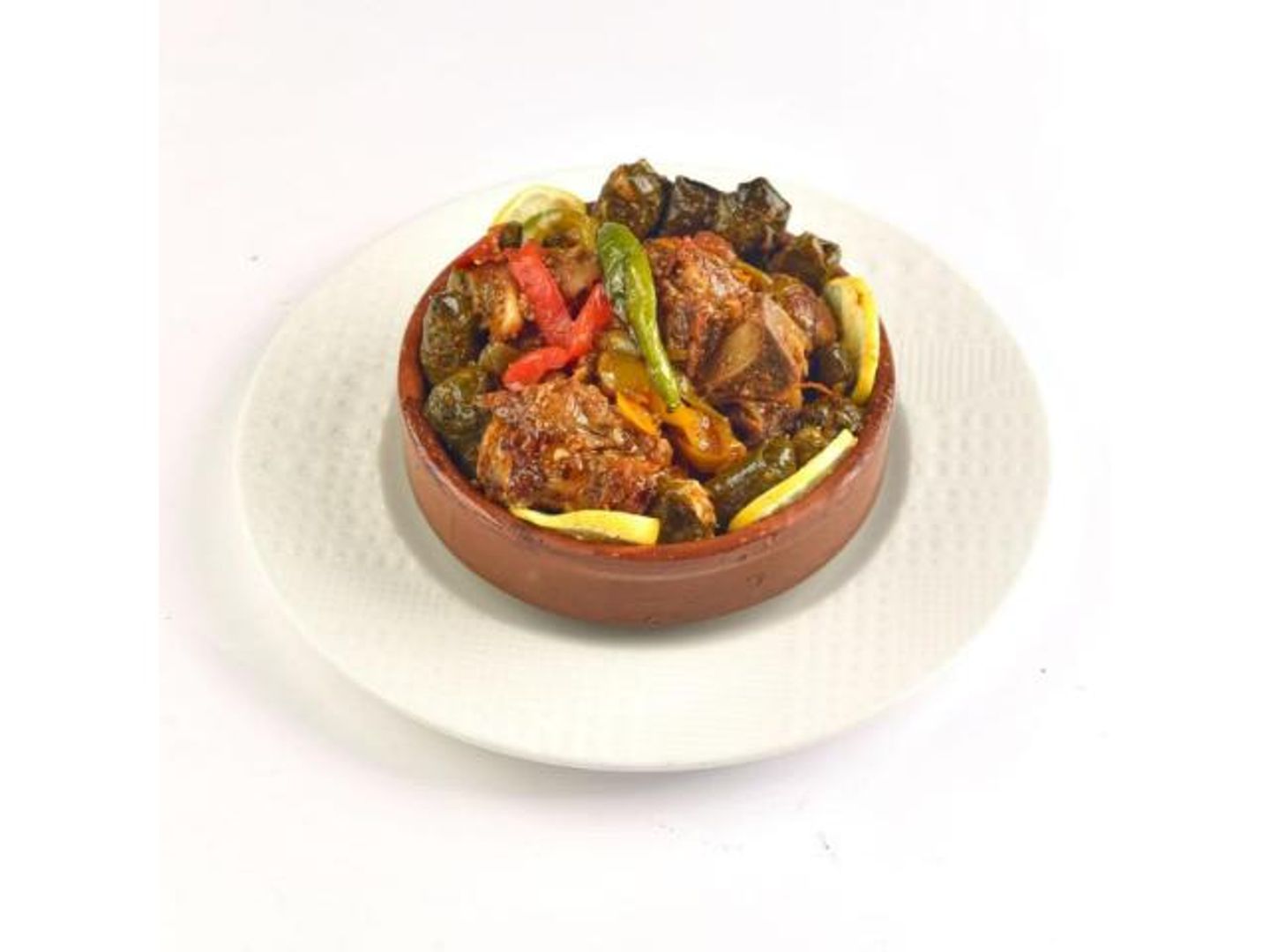 Tagine Vine Leaves With Akkawi Sauce