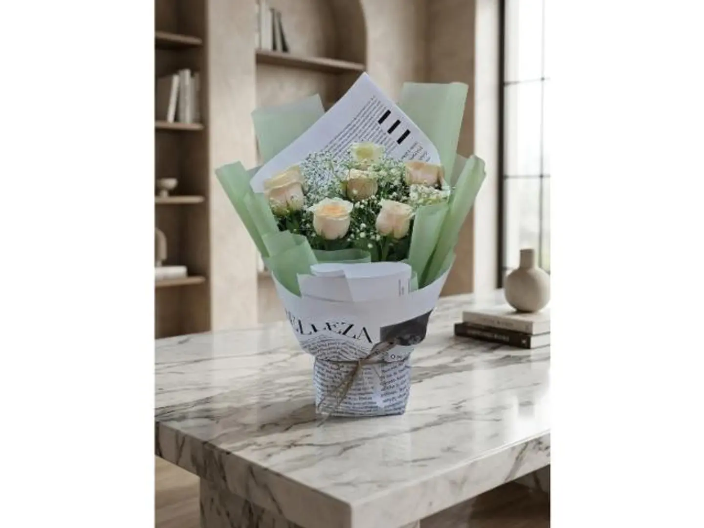 Elegant Bouquet With A Base