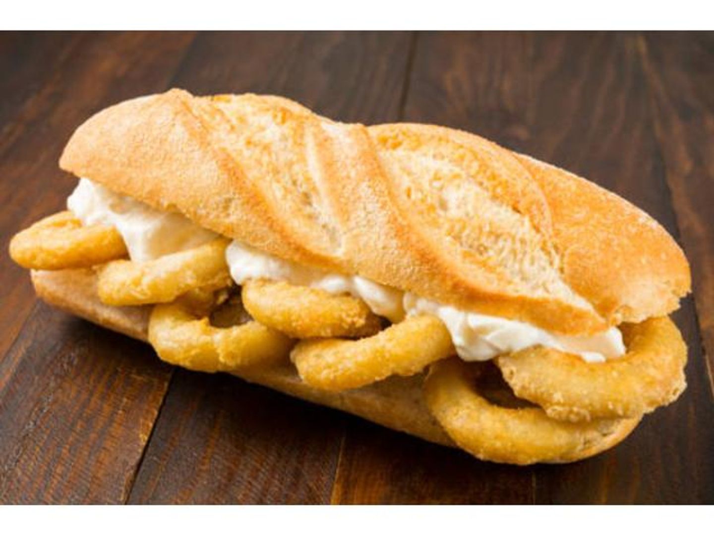 Pan Fried Squid Sandwich