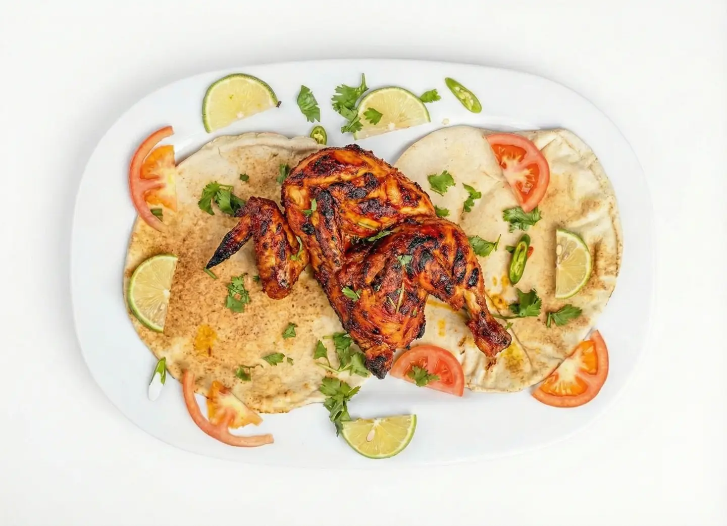 Plain Grilled Chicken - Half A Chicken