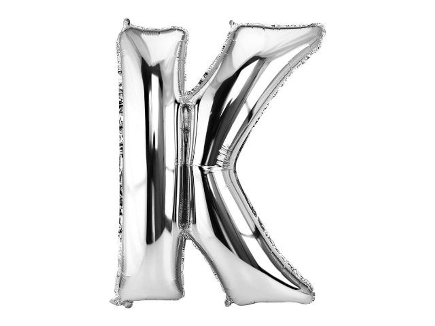 Balloon Letter K Silver