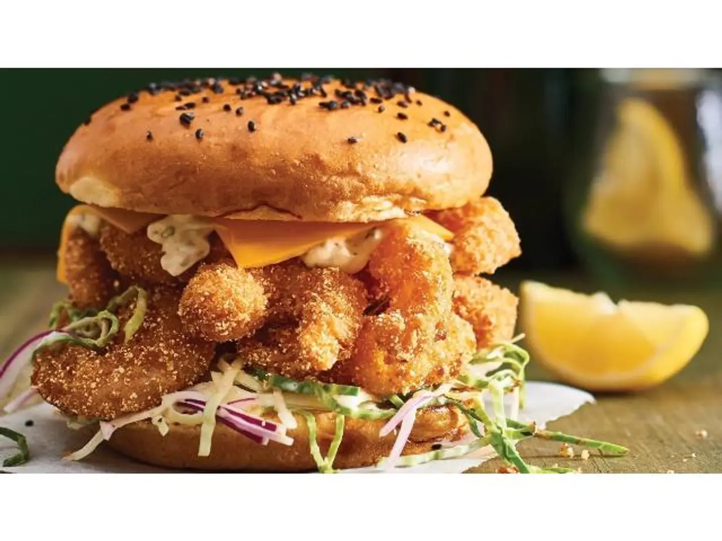 Shrimp Burger
