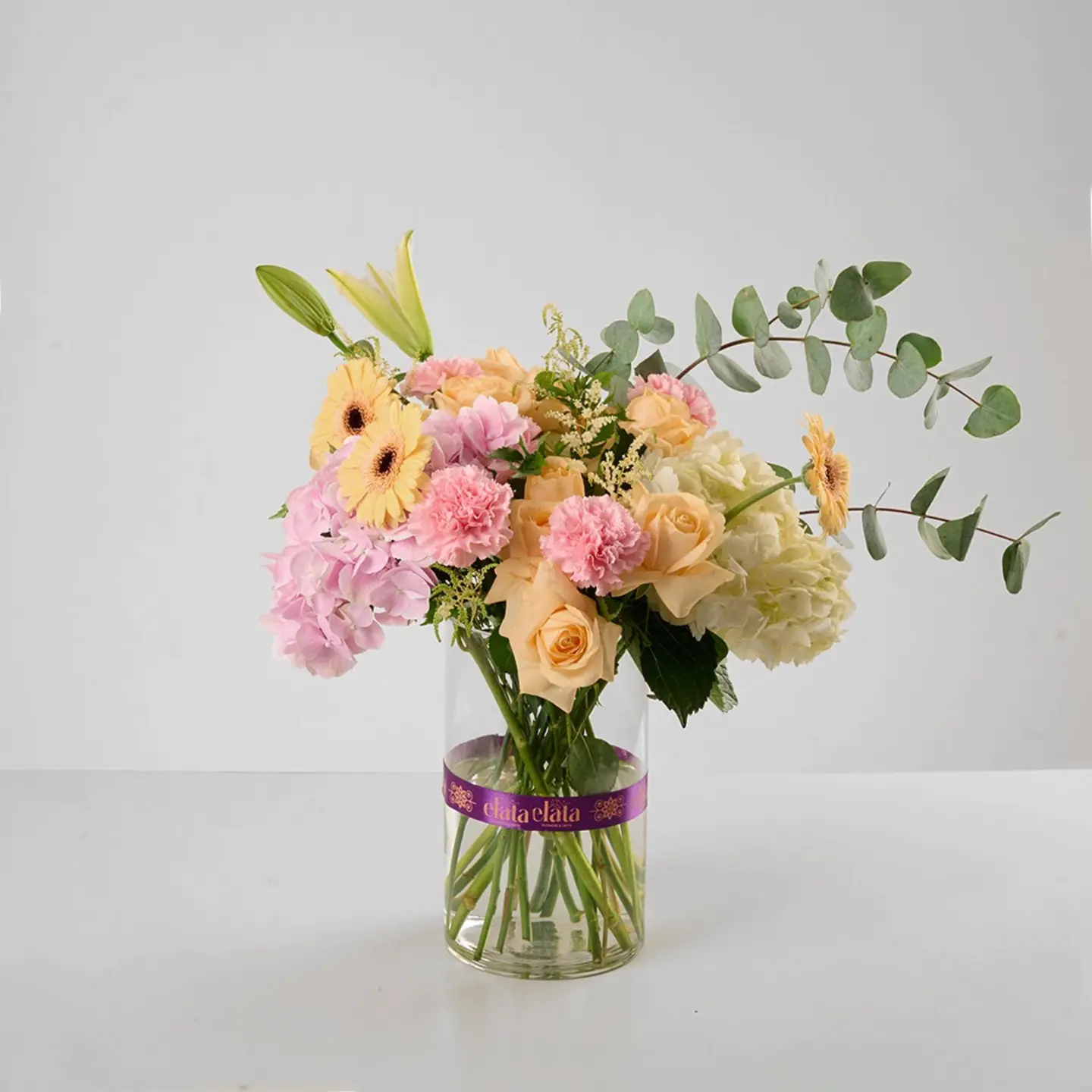 Rose Wheel Vase